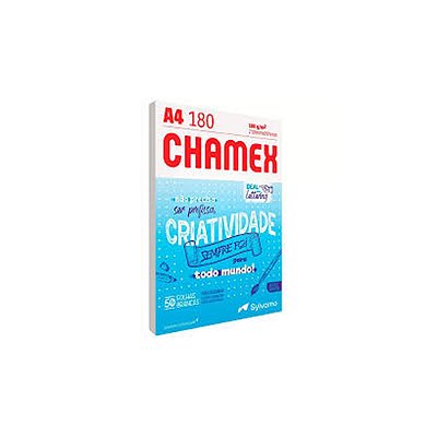 PAPEL SULFITE A-4 180G 50F