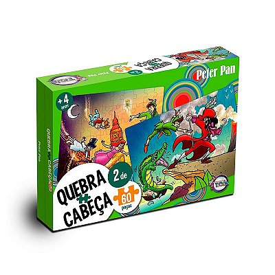 QUEBRA CABECA PETER PAN 60 PECAS