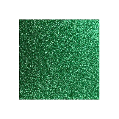 EVA GLITTER VERDE GRAMA 40X48CM