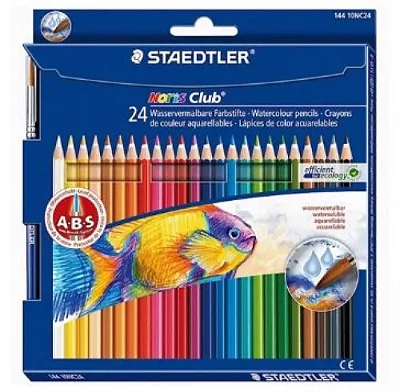 LAPIS DE COR AQUARELAVEL NORIS 24 CORES