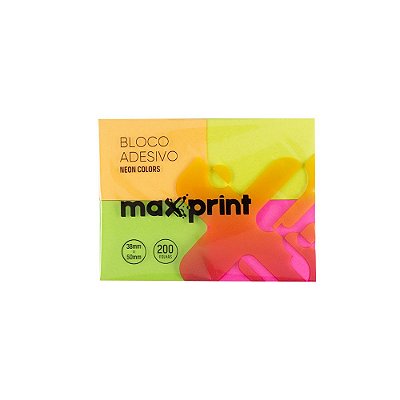 BLOCO ADESIVO 38X50MM 04X50F NEON
