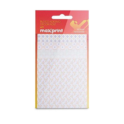 BLOCO ADESIVO MAX STEP DECOR 401 MAX 1 PACOTE