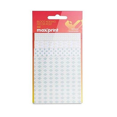 BLOCO ADESIVO MAX STEP DECOR 402 MAX 1 PACOTE