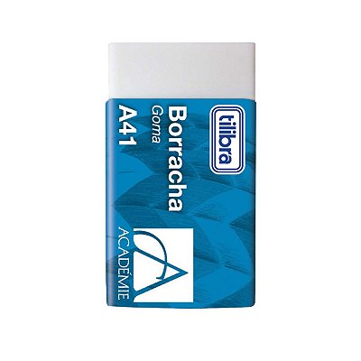 BORRACHA TILIBRA ACADEMIE A-041 BRANCA