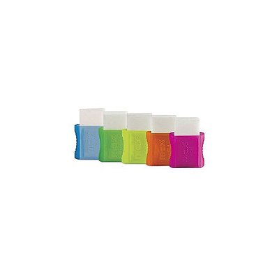 BORRACHA BRANCA PLASTICA NEON