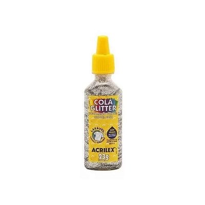 COLA GLITTER 23G PRATA