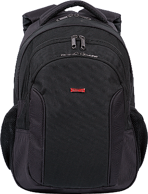 MOCHILA ESCOLAR/NOTEBOOK ALLIANCE 3 DIVISOES PRETA