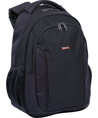 MOCHILA ESCOLAR/NOTEBOOK ALLIANCE 2 DIVISOES PRETA