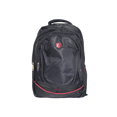 MOCHILA ESCOLAR JUVENIL PRETA - SBFP-6205