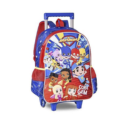 MOCHILA INFANTIL COM RODINHA LUCCAS NETO G UNIDAD