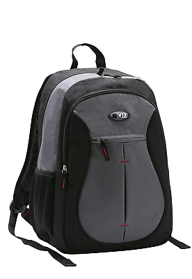 MOCHILA POLYESTER CINZA/PRETO