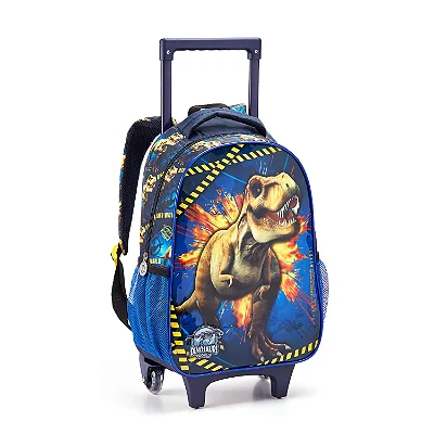 MOCHILA INFANTIL MASCULINA 16" COM RODAS