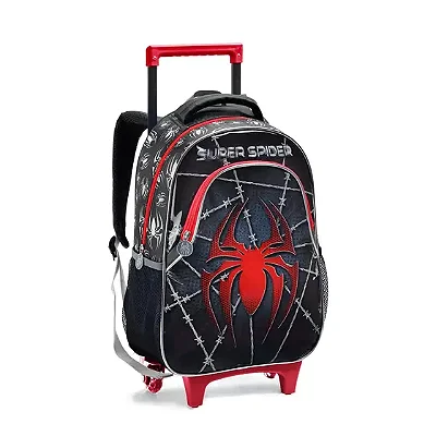 MOCHILA INFANTIL MASCULINA 16" COM RODAS