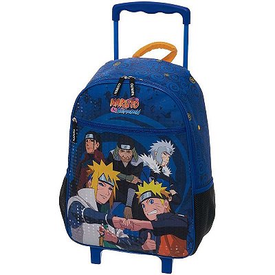 MOCHILA CARRINHO NARUTO LEAF