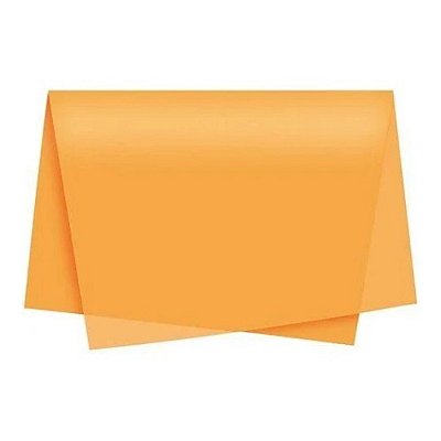 PAPEL SEDA 48X60CM LARANJA