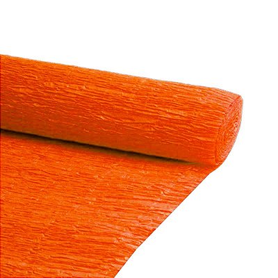 PAPEL CREPOM COMUM 48X200CM LARANJA