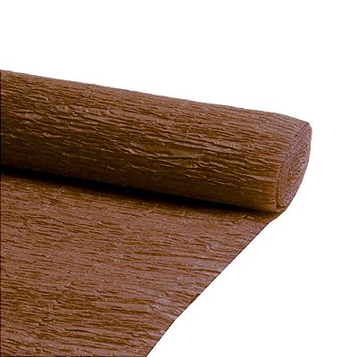 PAPEL CREPOM COMUM 48X200CM MARROM