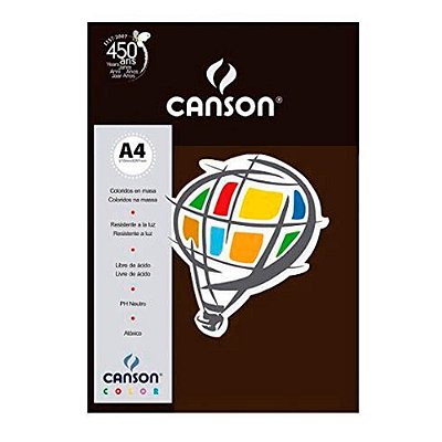 PAPEL COLOR PLUS 180G 50X65CM CHOCOLATE