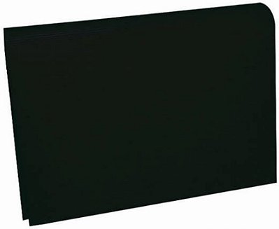 PAPEL MICROONDULADO 50X80CM PRETO