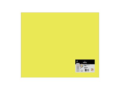 PAPEL COLOR PLUS 180G 50X65CM AMARELO CANARIO