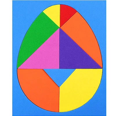 TANGRAM OVO EVA 36PCS