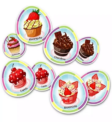 MEMORIA CUPCAKER 24PCS MDF 3MM