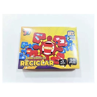 BRINCANDO DE RECICLAR 30PCS MDF