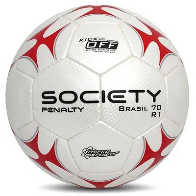 BOLA DE FUTEBOL SOCIETY BRASIL 70 R1 XXI BC-VM-PR