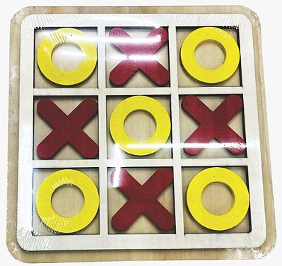 JOGO DA VELHA MDF 22X0,8 UN SORTIDO