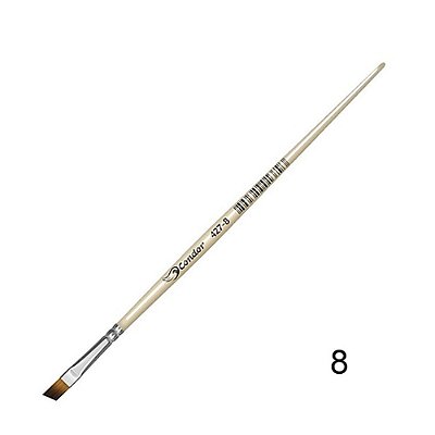 PINCEL CHANFRADO 427/08 SINTETICO
