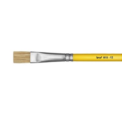 PINCEL CHATO CABO AMARELO N°12