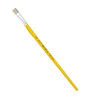 PINCEL CHATO CABO AMARELO N°14