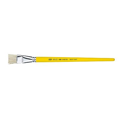 PINCEL CHATO CABO AMARELO N°22