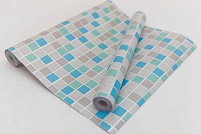 ADESIVO CONTACT 45CMX10M PASTILHA MIX-2 METRO