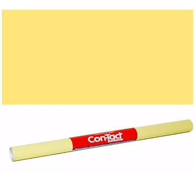ADESIVO CONTACT 45CMX10M AMARELO PASTEL METRO