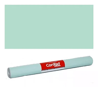 ADESIVO CONTACT 45CMX10M VERDE CLARO PASTEL METRO
