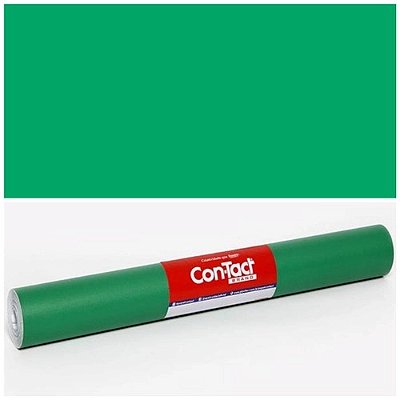 ADESIVO CONTACT 45CMX10M VERDE BRILHO METRO