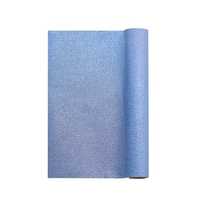 ADESIVO CONTACT 45CMX10M LEOTACK GLITTER AZUL