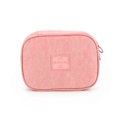 ESTOJO ESCOLAR TECIDO BOX UP4YOU CRINKLE G NUDE