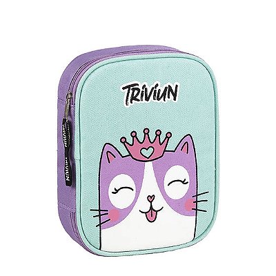 ESTOJO ESCOLAR TRIVIUN QUEEN CAT
