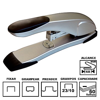 GRAMPEADOR TILIBRA G109 P/60FLS CINZA