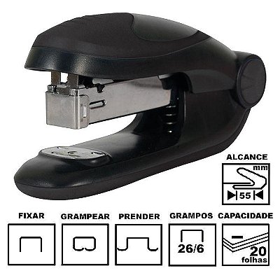 GRAMPEADOR TILIBRA G108 PRETO
