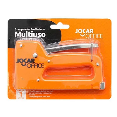 GRAMPEADOR PISTOLA TAPECEIRO PLASTICO JOCAR OFFICE