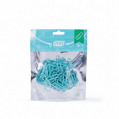 CLIPS COLORIDO 33MM 100 PC ZIPER BAG