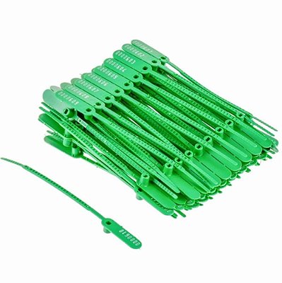 LACRE NUMERADO 16CM 100UN VERDE