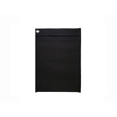 MALOTE LONA 25X35CM AZUL/PRETO VERTICAL