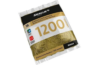 ELASTICO 1200UN AMARELO