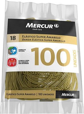 ELASTICO 0100UN AMARELO