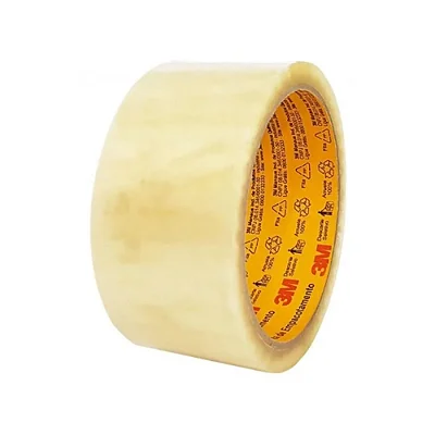 FITA ADESIVA PLASTICA 45MMX045M TRANSPARENTE