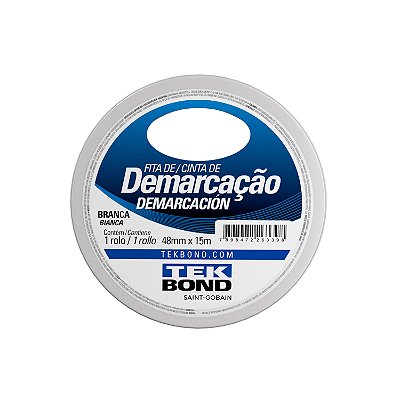 FITA DEMARCACAO SOLO 50MMX15M BRANCA